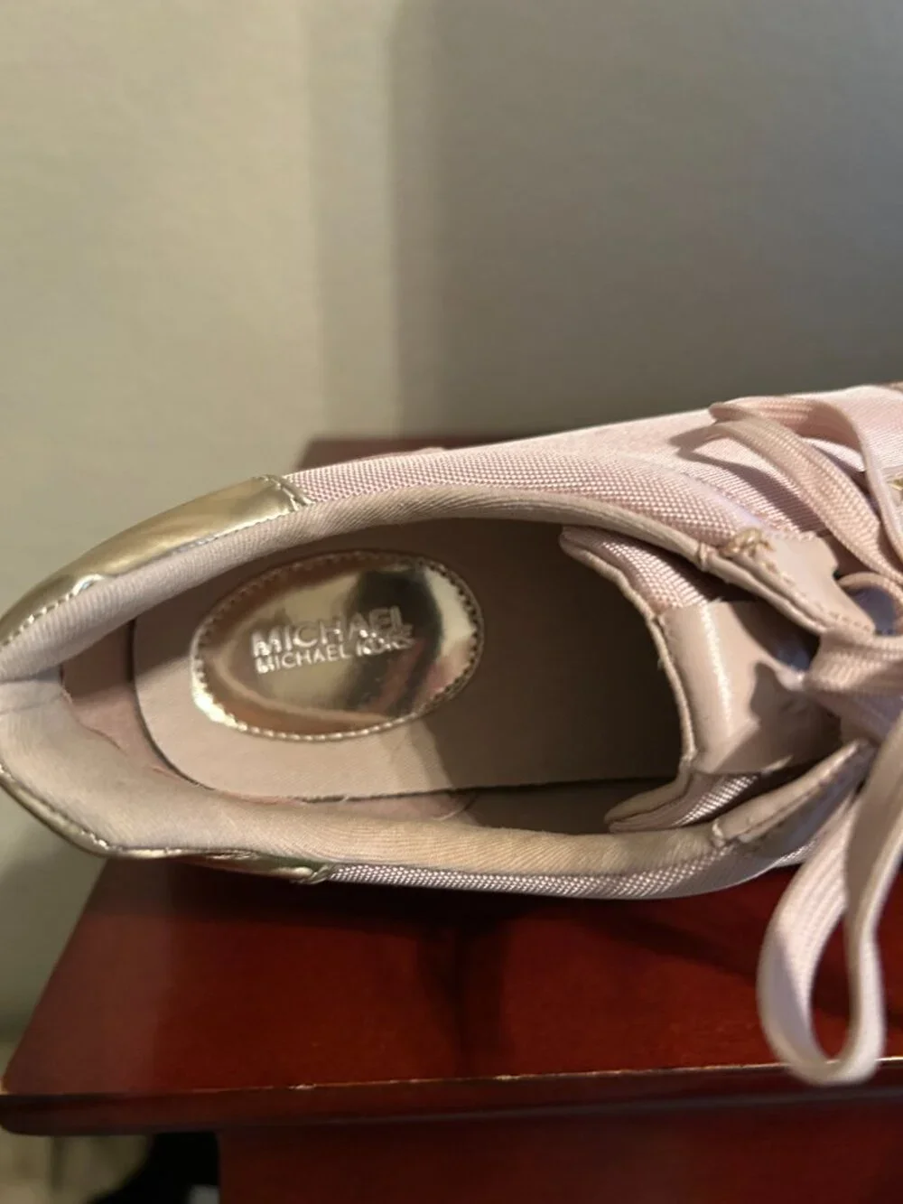Michael Kors Monique Trainer Sneakers - Pale Pink - Size 11M